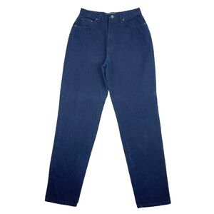 Vintage 80s 90s High Rise Blue Denim Mom Jeans Women’s Size 11/12 Retro Classic